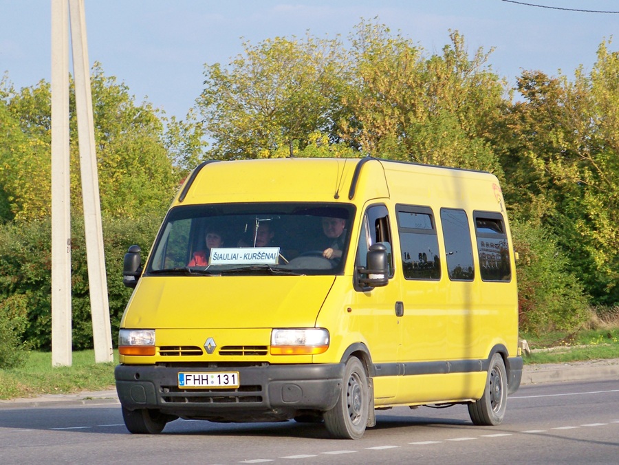 Литва, Renault Master II № FHH 131