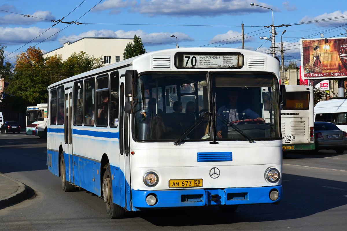 Пензенская область, Mercedes-Benz O307 № АМ 673 58