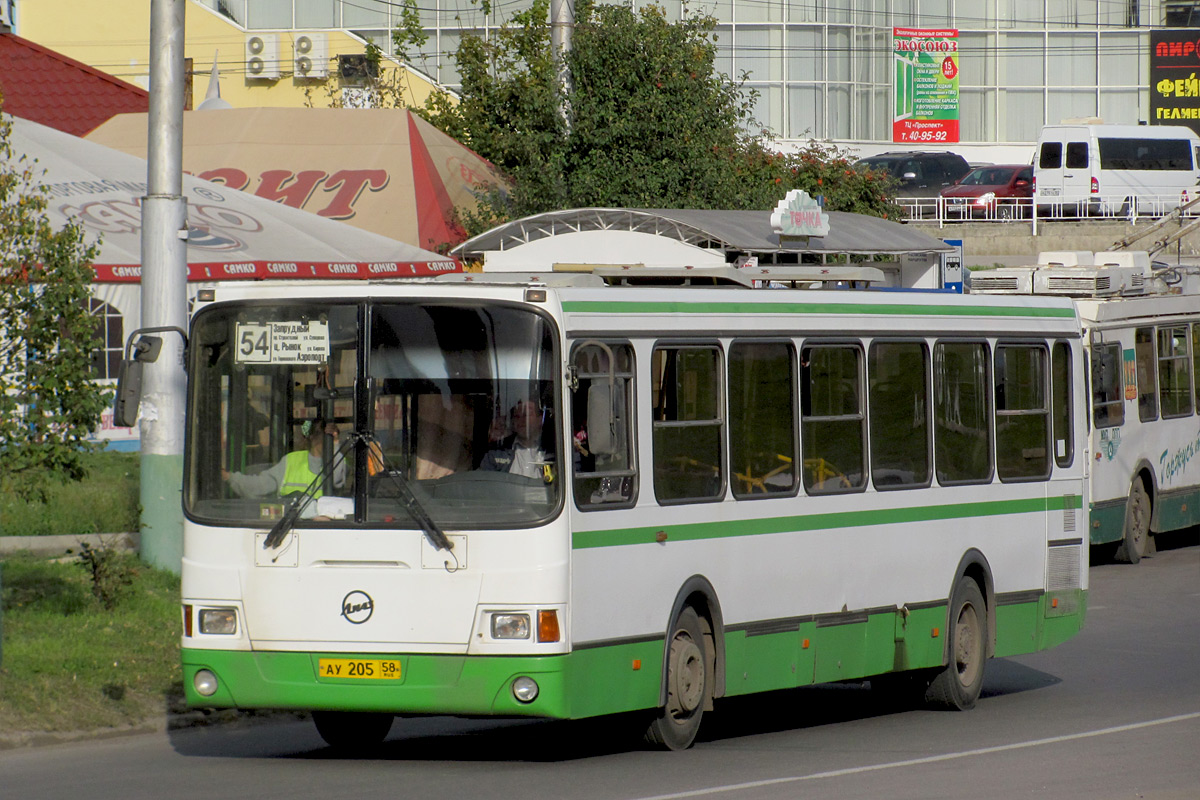 Пензенская область, ЛиАЗ-5256.46 № АУ 205 58