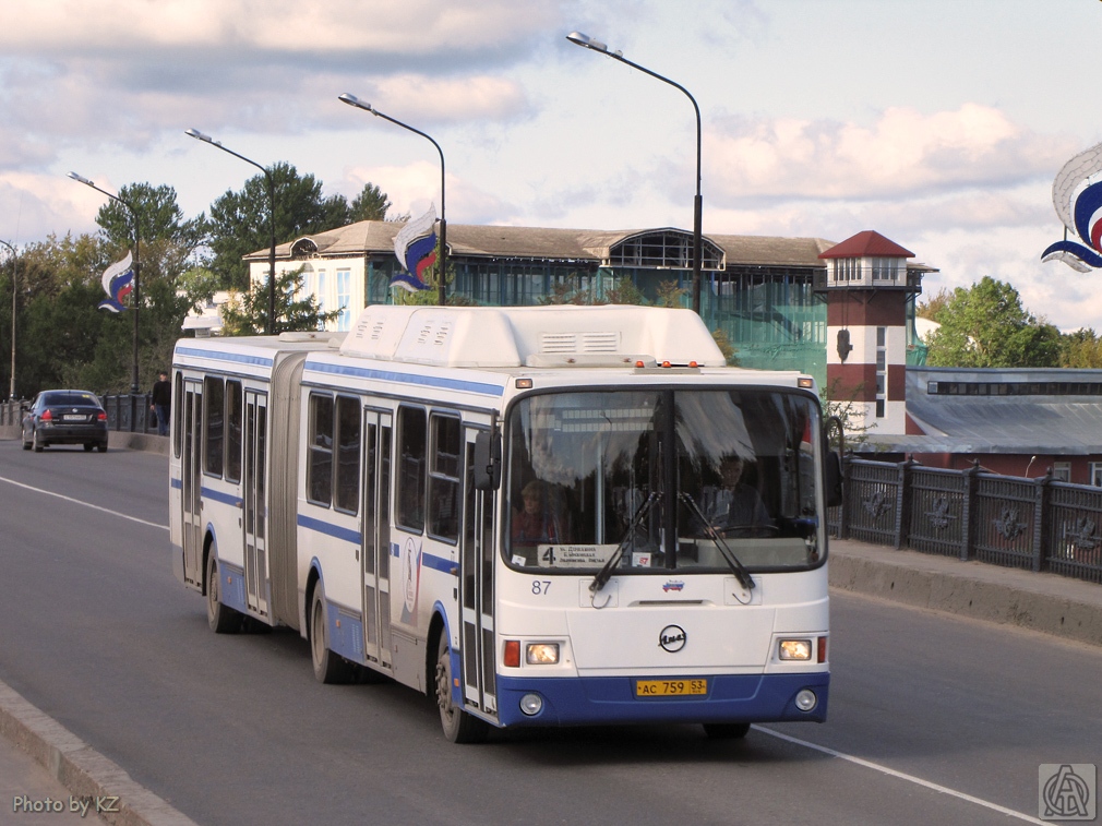 Новгородская область, ЛиАЗ-6212.70 № 87