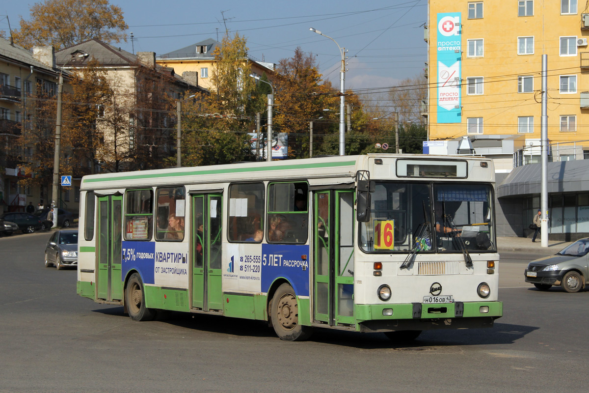 Кировская область, ЛиАЗ-5256.25 № Н 016 ОВ 43