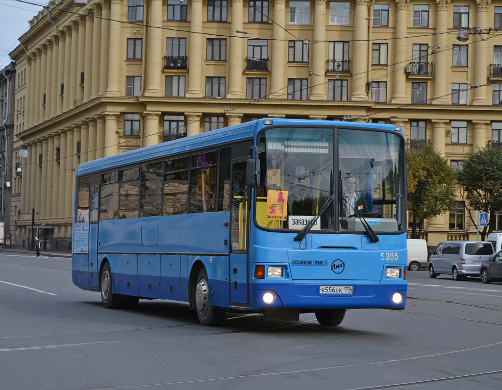 Petrohrad, LiAZ-5256.34 (GolAZ) č. 5355