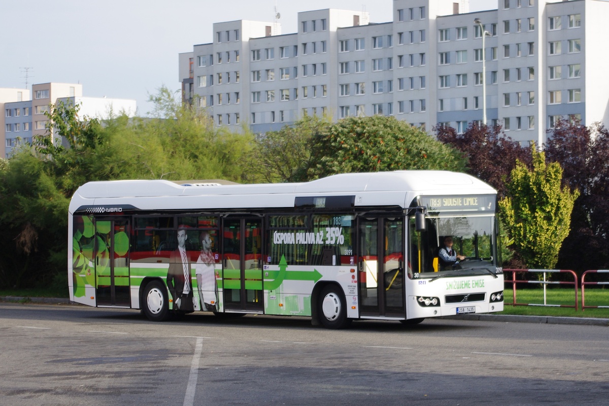 Чехия, Volvo 7700 Hybrid № 3191