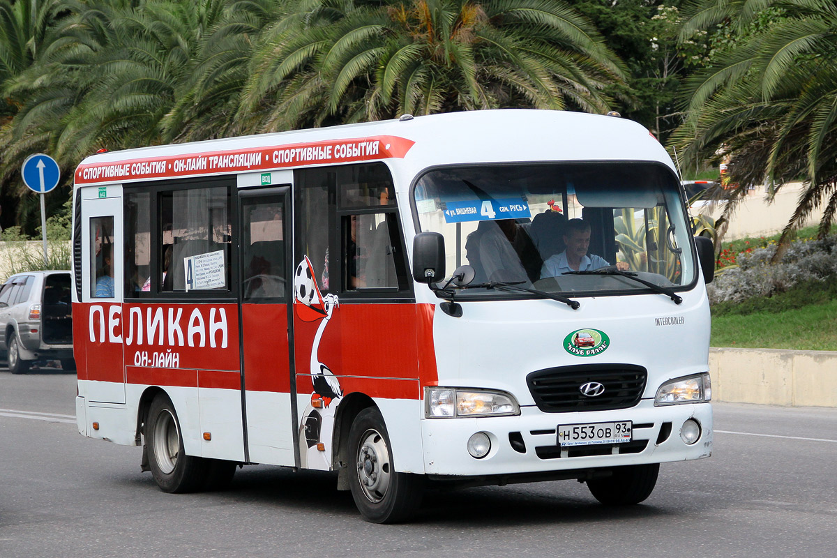 Краснодарский край, Hyundai County SWB C08 (ТагАЗ) № Н 553 ОВ 93