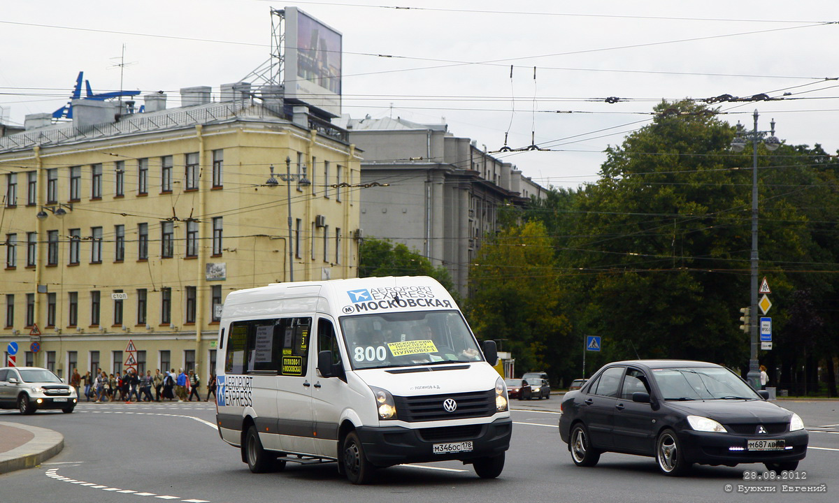 Санкт-Петербург, БТД-2219 (Volkswagen Crafter) № М 346 ОС 178