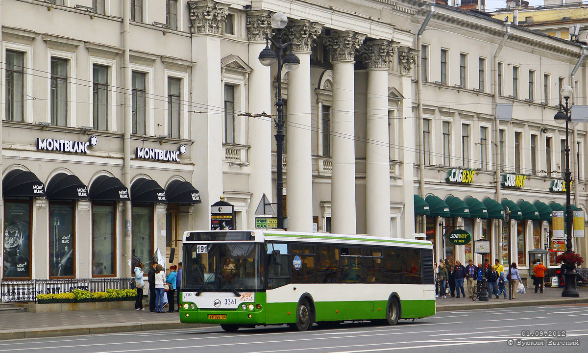 Санкт-Петербург, ЛиАЗ-5292.20 № 3361