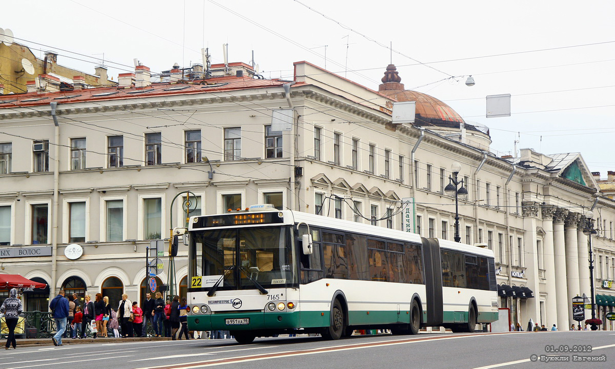 Санкт-Петербург, ЛиАЗ-6213.20 № 7165