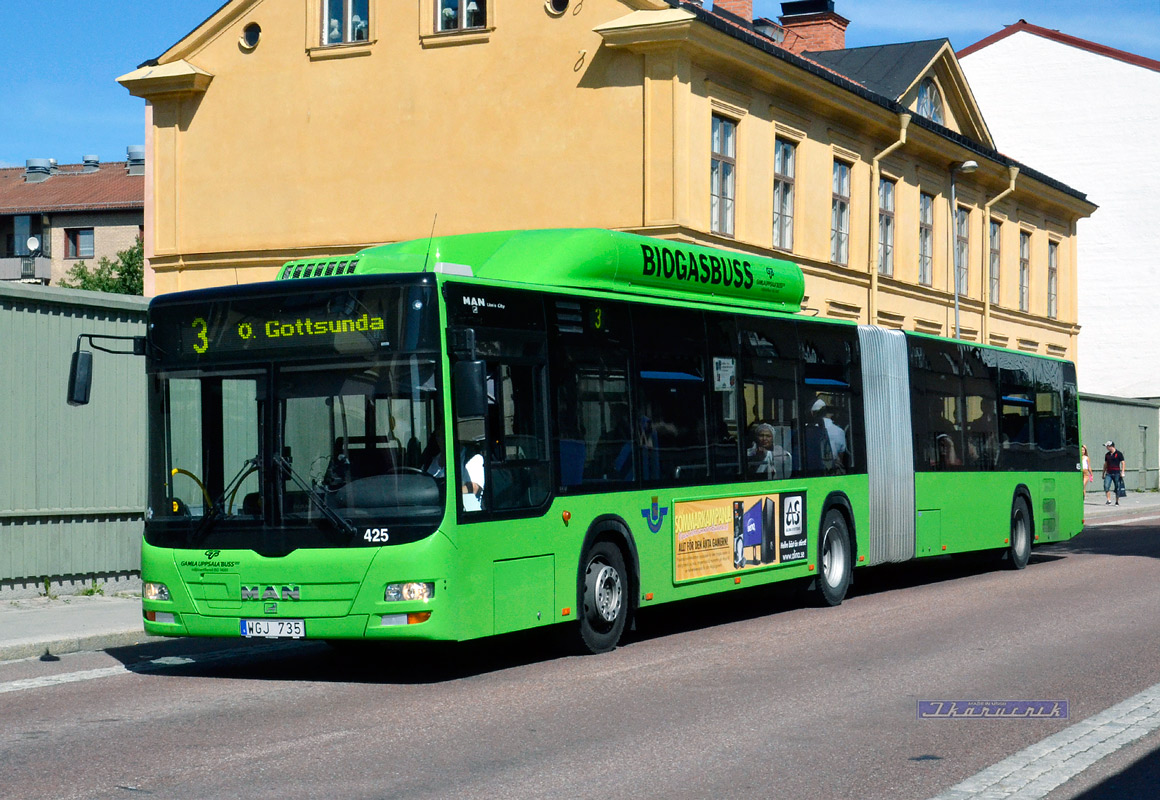 Швеция, MAN A23 Lion's City G NG313 CNG № 425