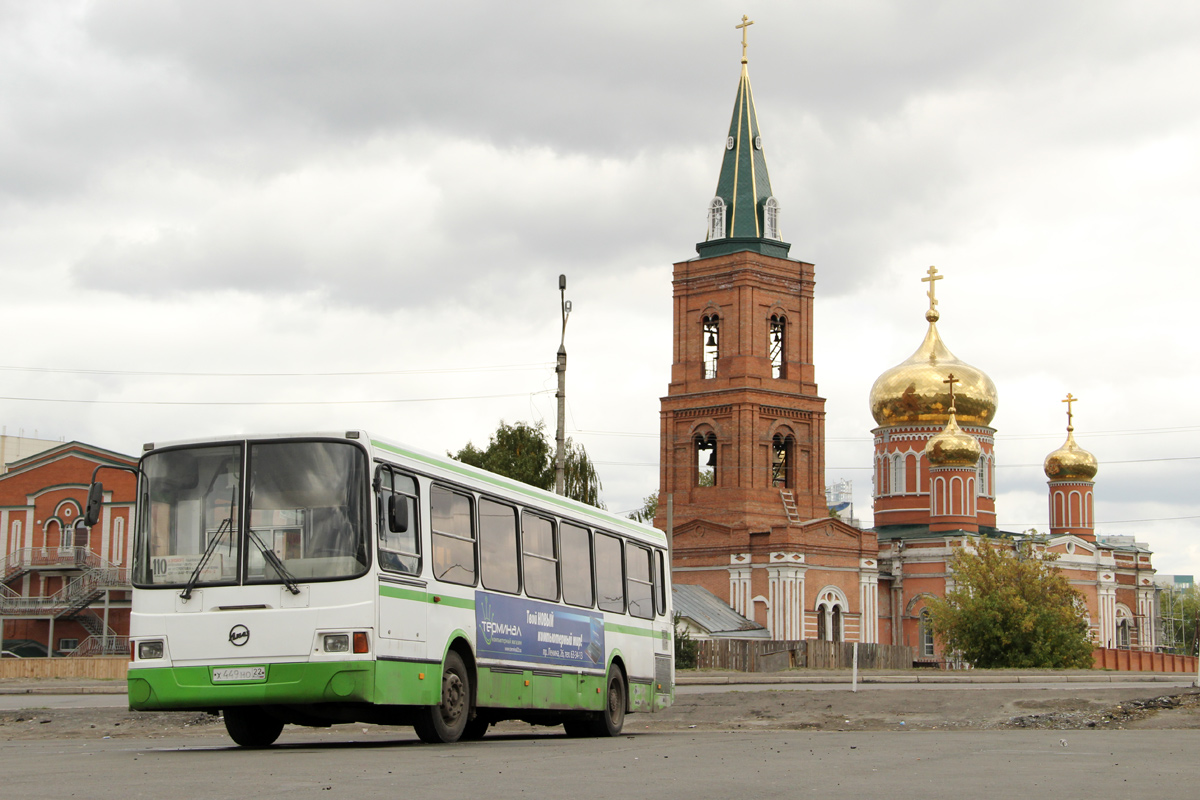 Алтайский край, ЛиАЗ-5256.45 № Х 449 НО 22