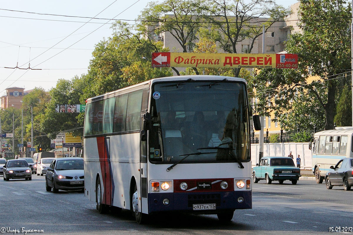 Краснодарский край, Van Hool T8 Alizée 360 № О 937 ЕА 123