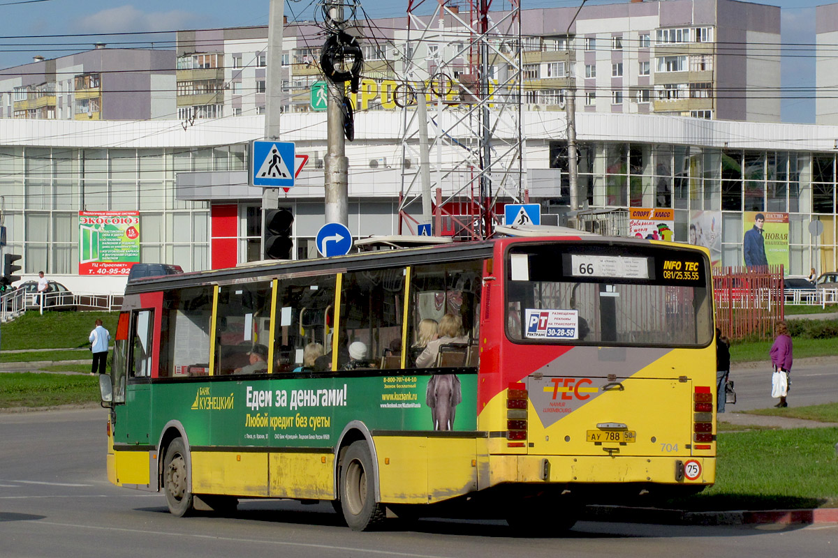 Пензенская область, Van Hool A600 № АУ 788 58