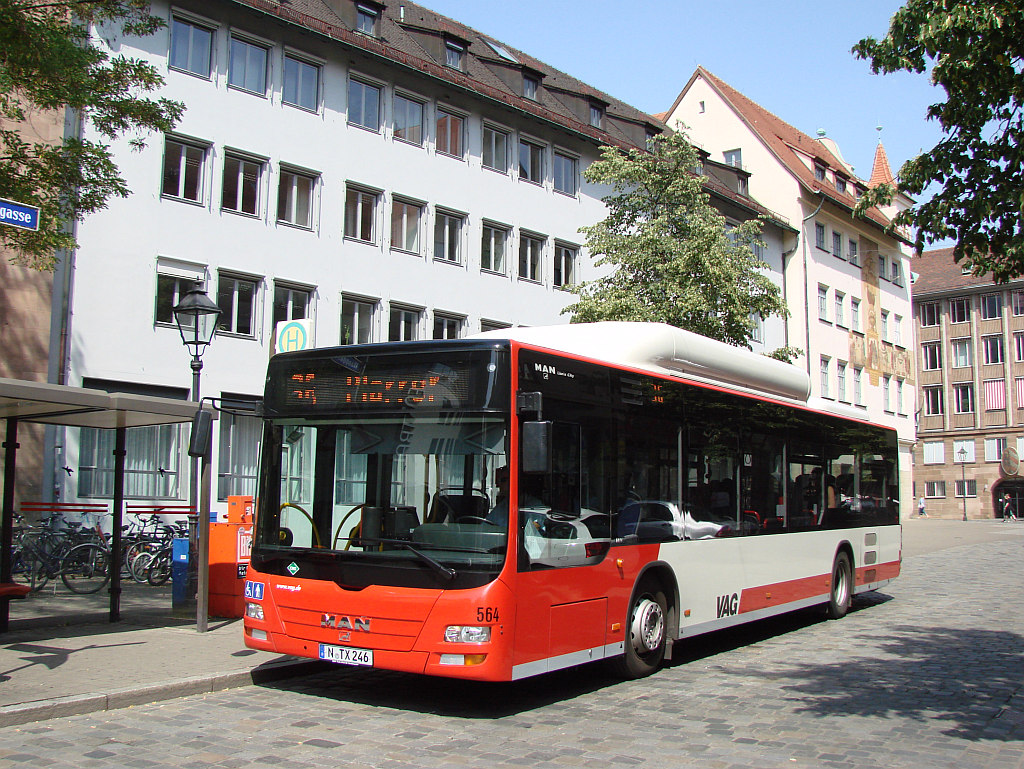 Bavaria, MAN A21 Lion's City NL273 CNG # 564