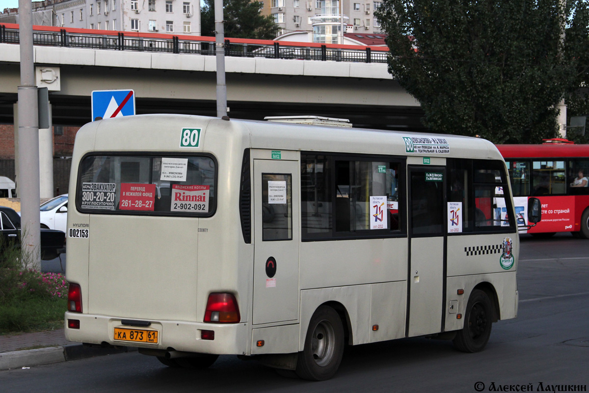 Ростовская область, Hyundai County SWB C08 (РЗГА) № 002153