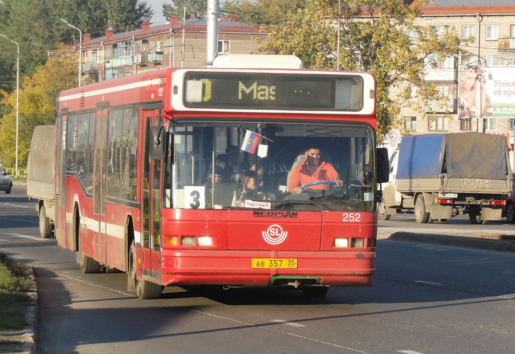 Вологодская область, Neoplan N4014NF № АВ 357 35