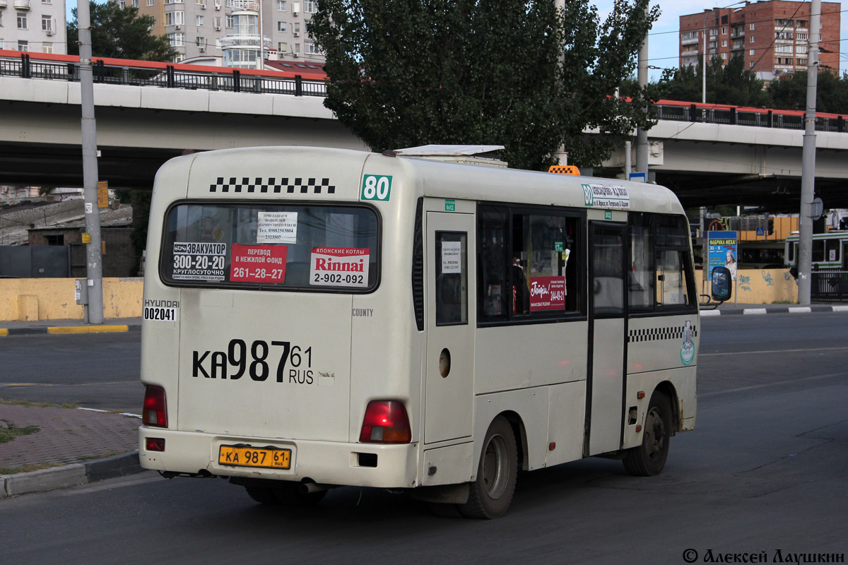 Ростовская область, Hyundai County SWB C08 (РЗГА) № 002041