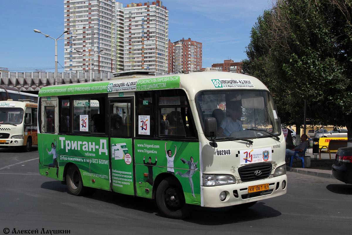 Ростовская область, Hyundai County SWB C08 (РЗГА) № 002048