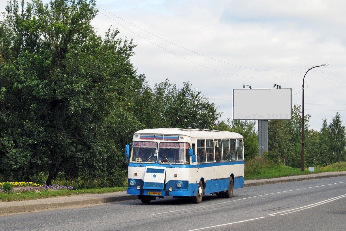 Ленинградская область, ЛиАЗ-677М (ТоАЗ) № АЕ 680 47