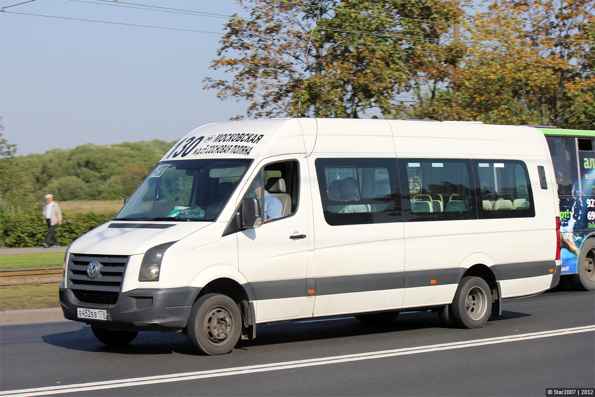 Санкт-Петербург, БТД-2219 (Volkswagen Crafter) № В 452 ВВ 178