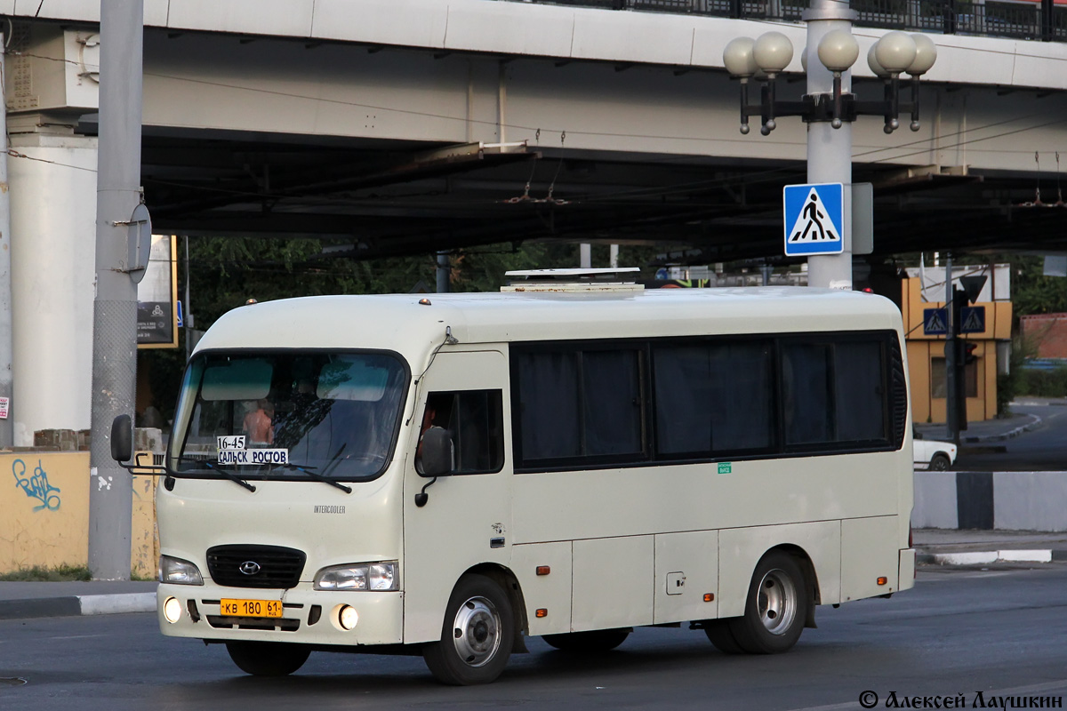 Ростовская область, Hyundai County SWB C08 (РЗГА) № КВ 180 61