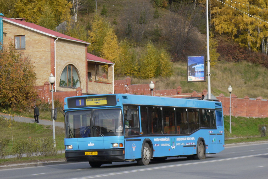 Ханты-Мансийский АО, МАЗ-103.075 № ВА 893 86