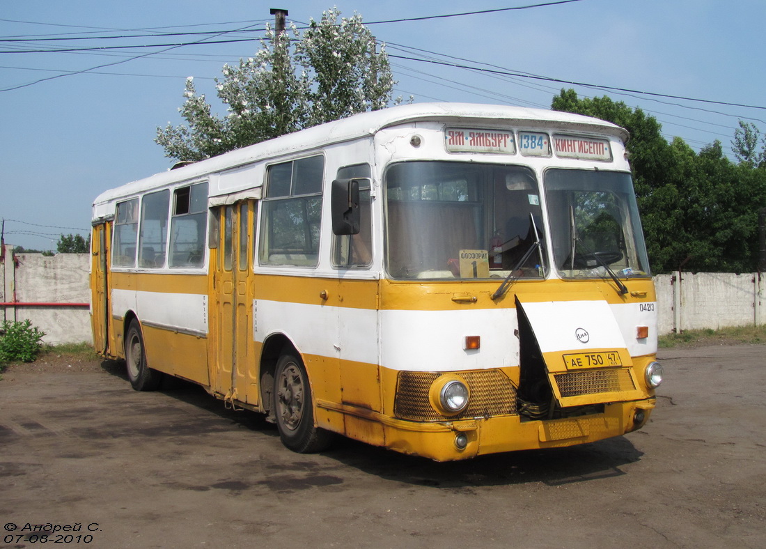 Leningrad Gebiet, LiAZ-677B Nr. 04213