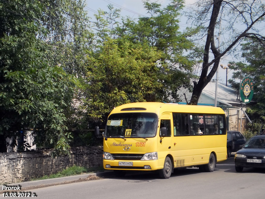 Ставропольский край, Hyundai County Kuzbass № В 795 СМ 26