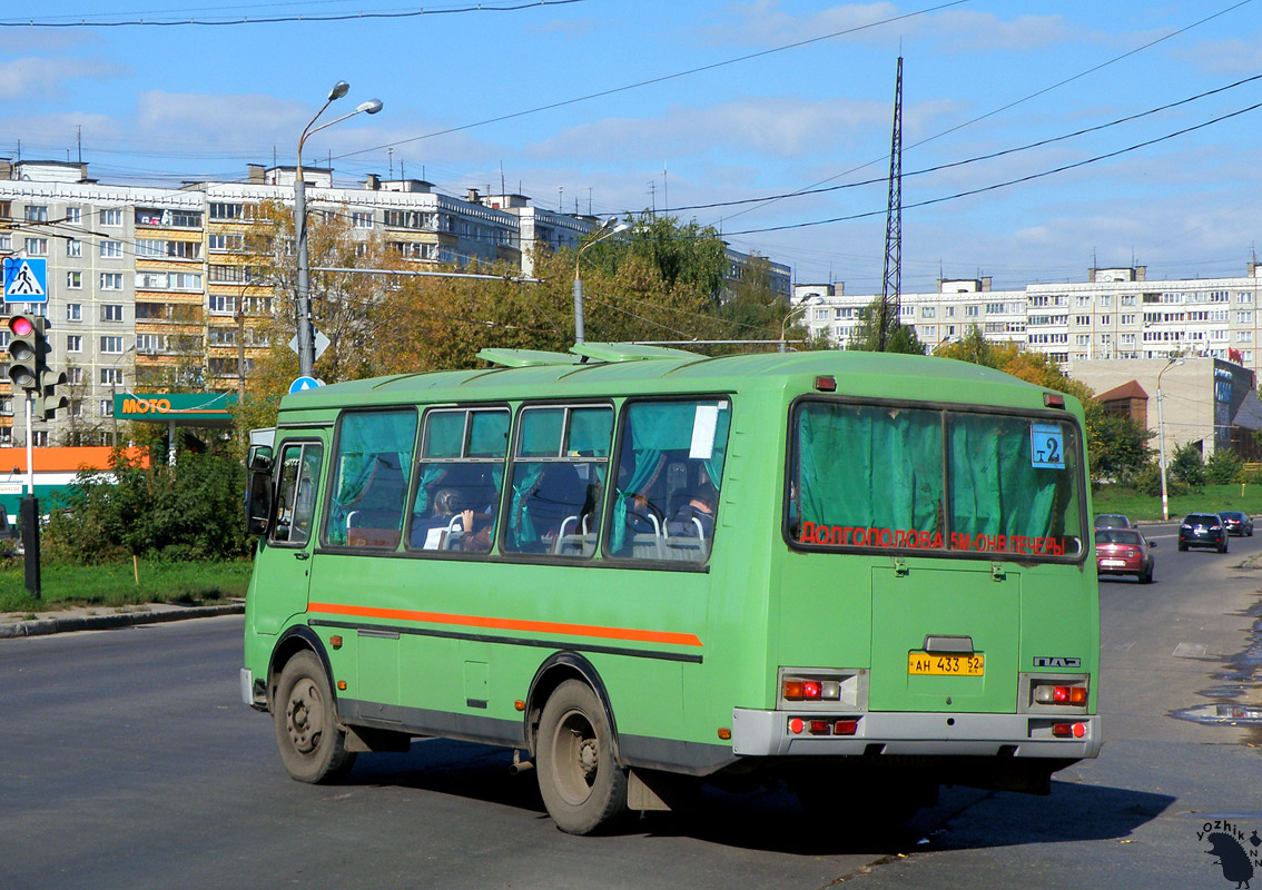 Ніжагародская вобласць, ПАЗ-32054 № АН 433 52