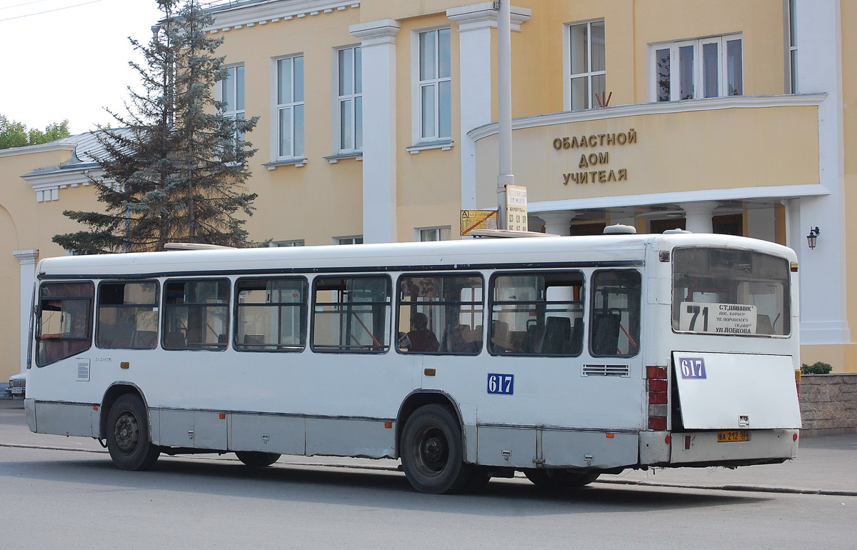 Омская область, Mercedes-Benz O345 № 617