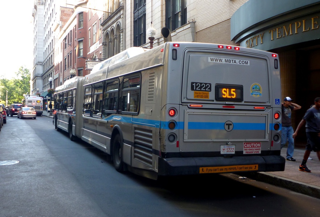 США, New Flyer D60LFR № 1222