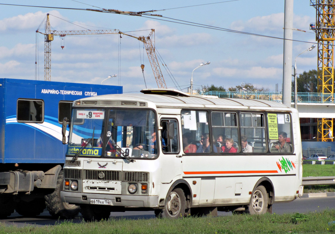 Нижегородская область, ПАЗ-32054 № В 619 АА 152