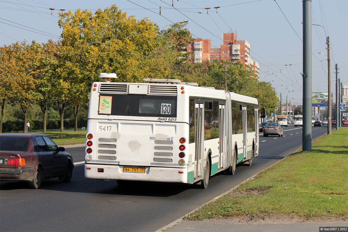 Санкт-Петербург, ЛиАЗ-6213.20 № 5417