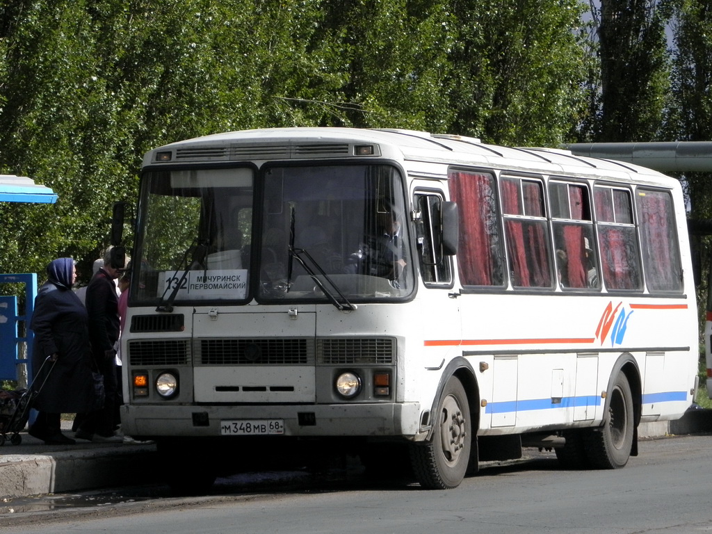 Тамбовская область, ПАЗ-4234 № М 348 МВ 68