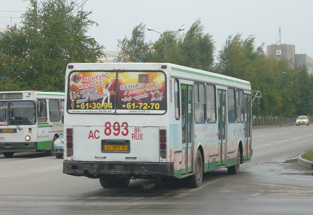 Ханты-Мансийский АО, ЛиАЗ-5256.30 № АС 893 86