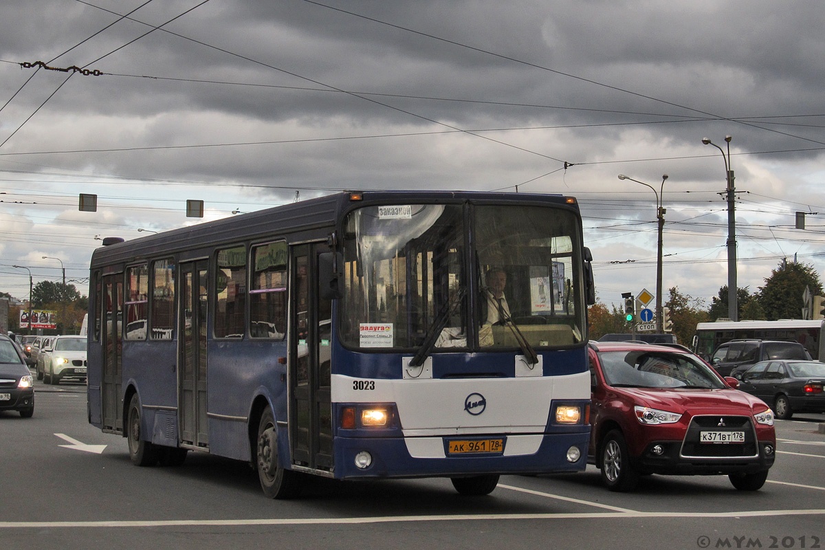 Санкт-Петербург, ЛиАЗ-5256.25 № 3023