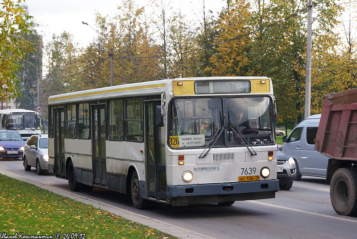 Санкт-Петербург, ЛиАЗ-5256.00 № 7639