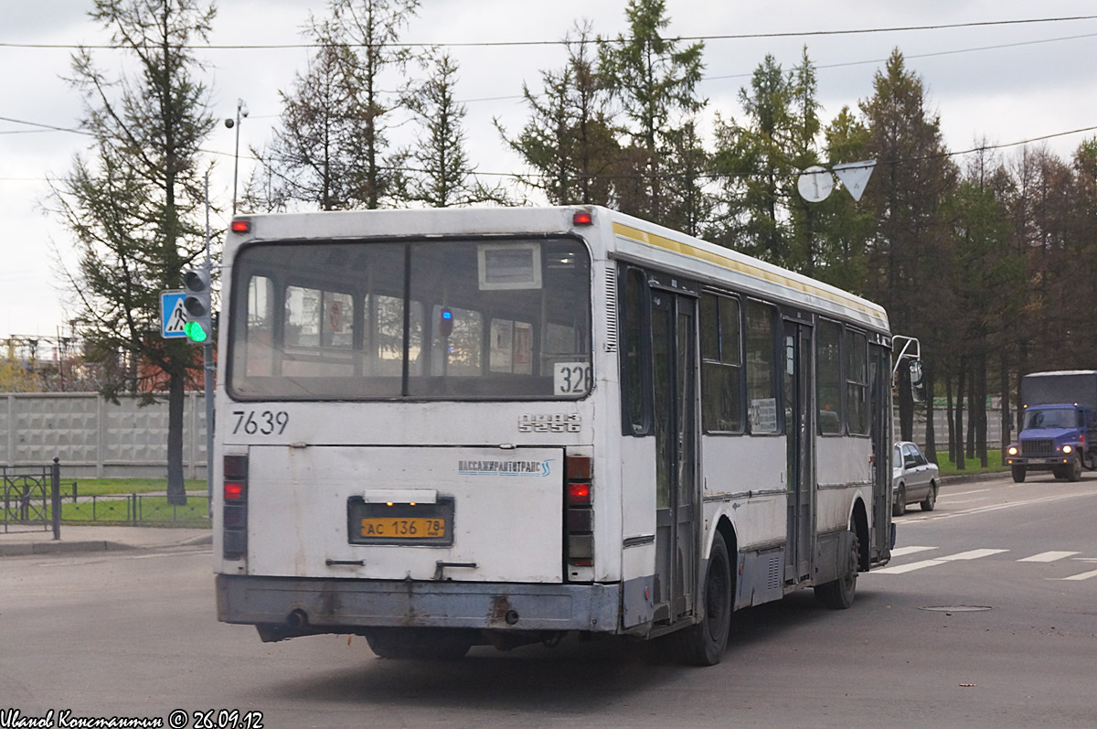 Санкт-Петербург, ЛиАЗ-5256.00 № 7639