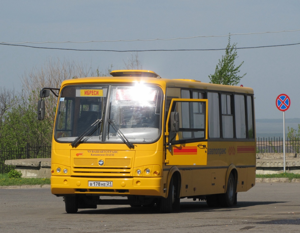 Чувашия, ПАЗ-320412-03 № В 178 НЕ 21