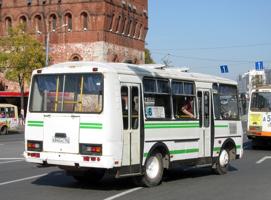 Нижегородская область, ПАЗ-32054 № Е 840 АС 152