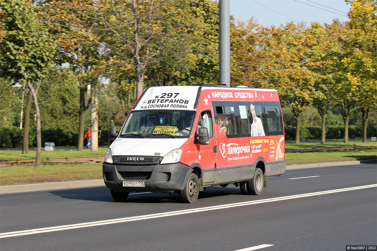 Saint Petersburg, Nizhegorodets-2227UT (IVECO Daily) # 100