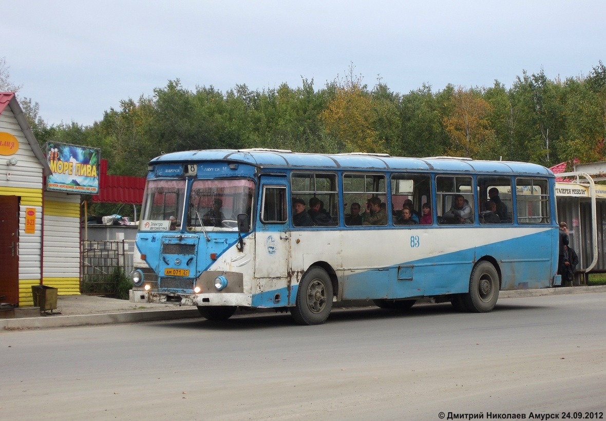 Хабаровский край, ЛиАЗ-677М № 83