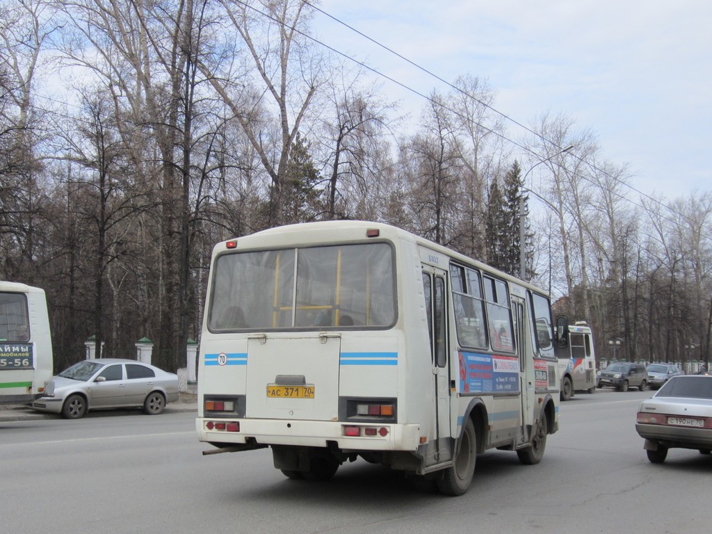 Томская область, ПАЗ-32054 № АС 371 70