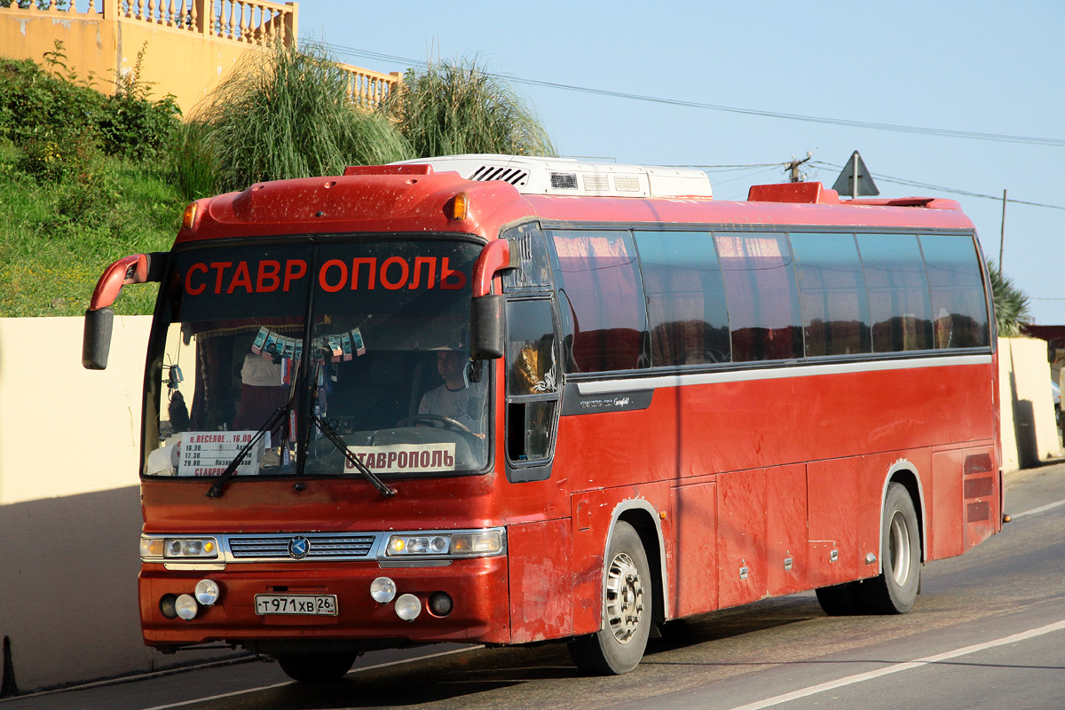 Ставропольский край, Kia Granbird SD I № Т 971 ХВ 26 — Фото — Автобусный  транспорт