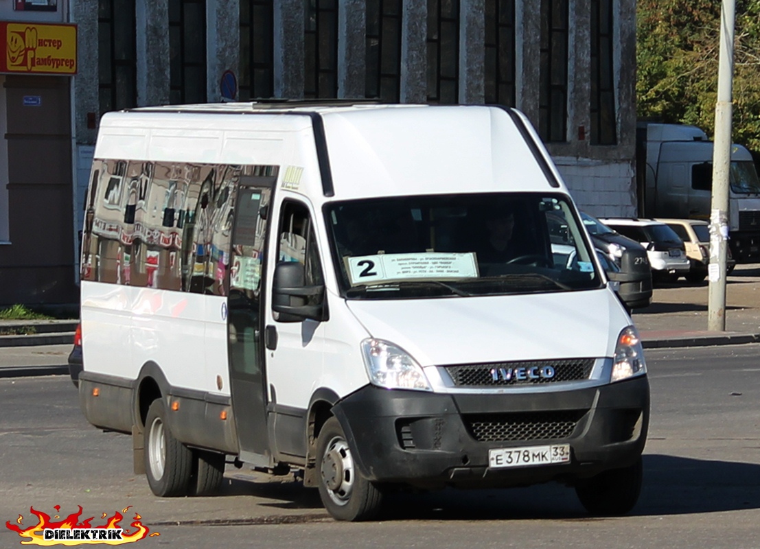 Владимирская область, Нижегородец-2227UT (IVECO Daily) № Е 378 МК 33