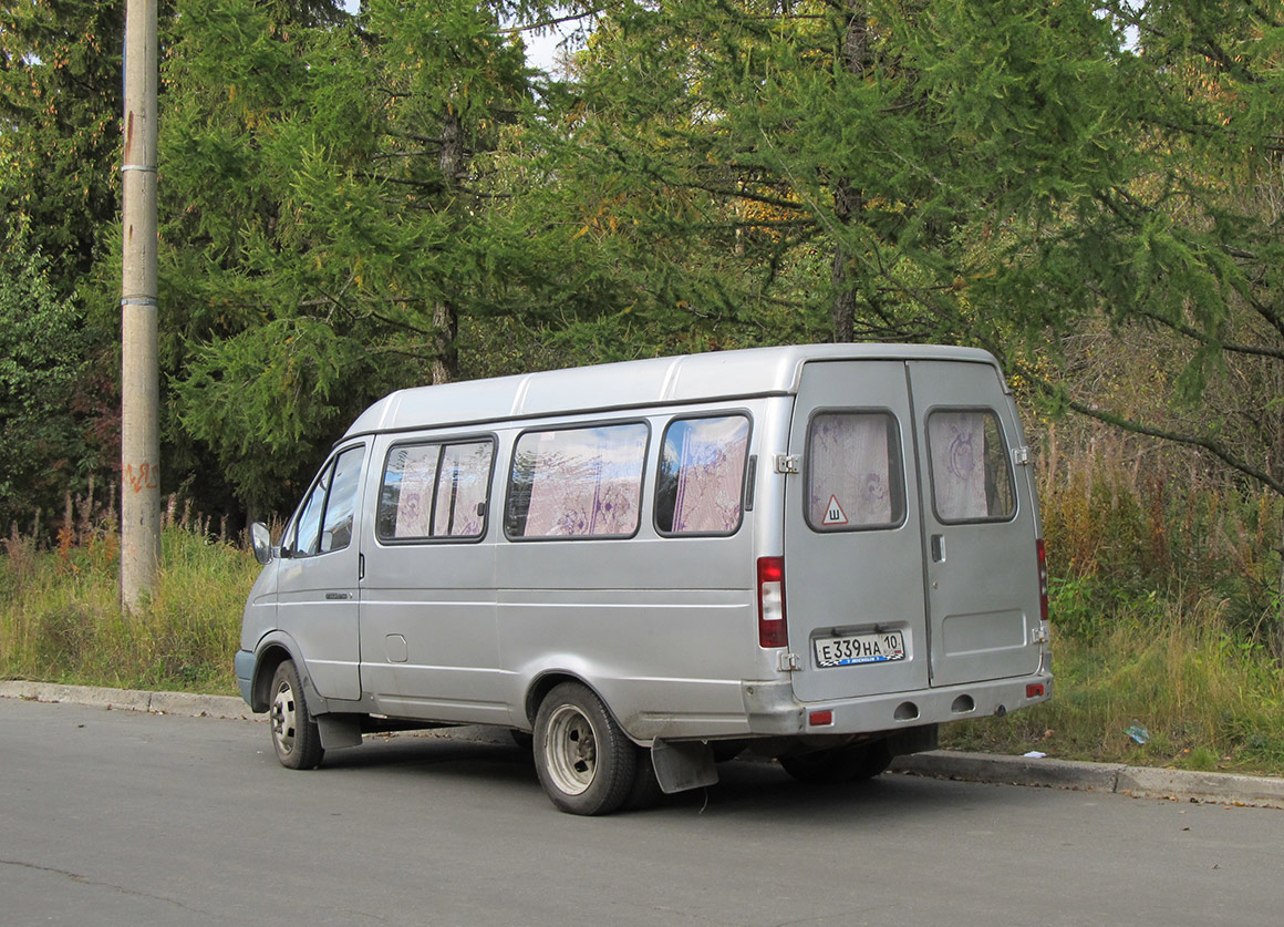 Карелия, ГАЗ-322100 (XTH, X96) № Е 339 НА 10
