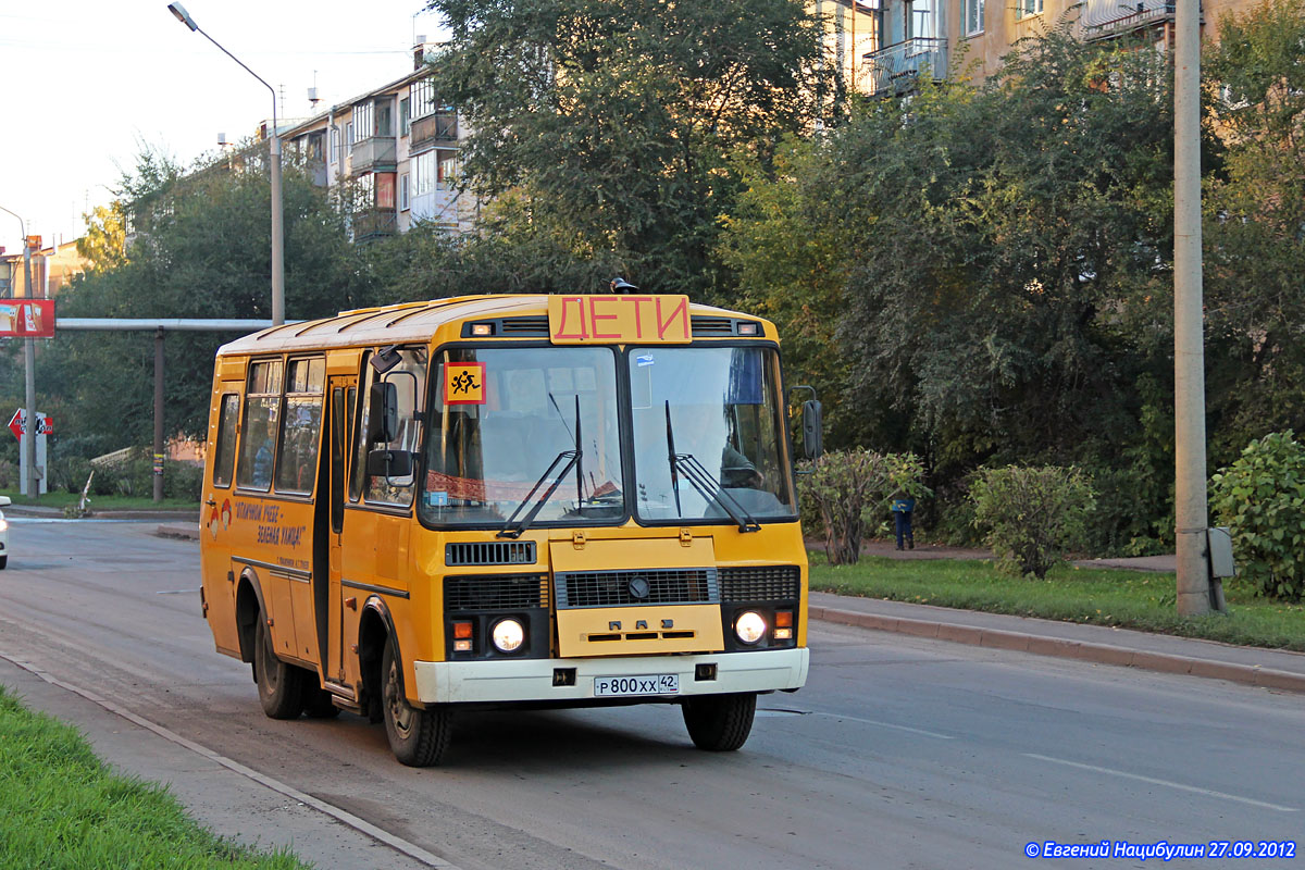 Кемеровская область - Кузбасс, ПАЗ-32053-70 № Р 800 ХХ 42