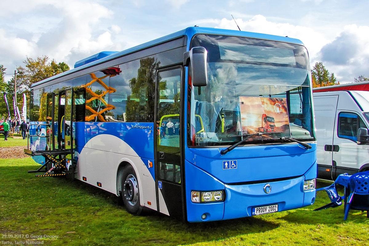 Эстония, Irisbus Crossway 12M № PROOV 2002; Эстония — Motoshow 2012