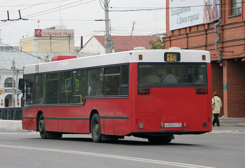 Владимирская область, MAN A10 NL262 № В 002 НТ 33