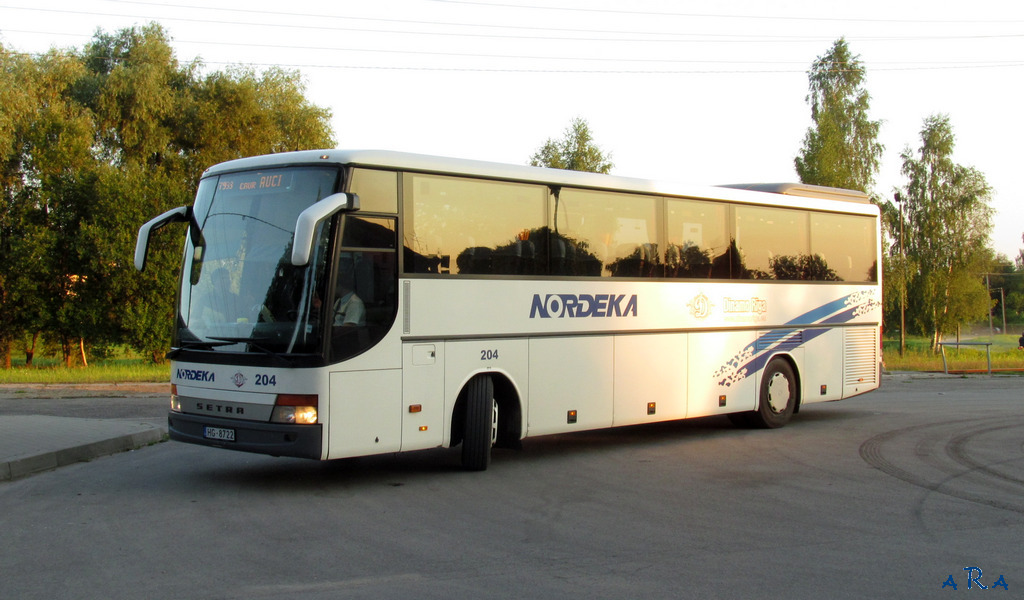 Латвия, Setra S315GT-HD № 204