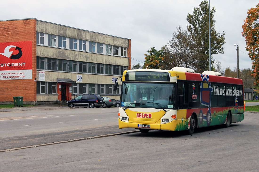 Эстония, Scania OmniCity I № 419 MNG; Эстония — Ida-Virumaa — Автобусные станции, конечные остановки, площадки, парки, разное