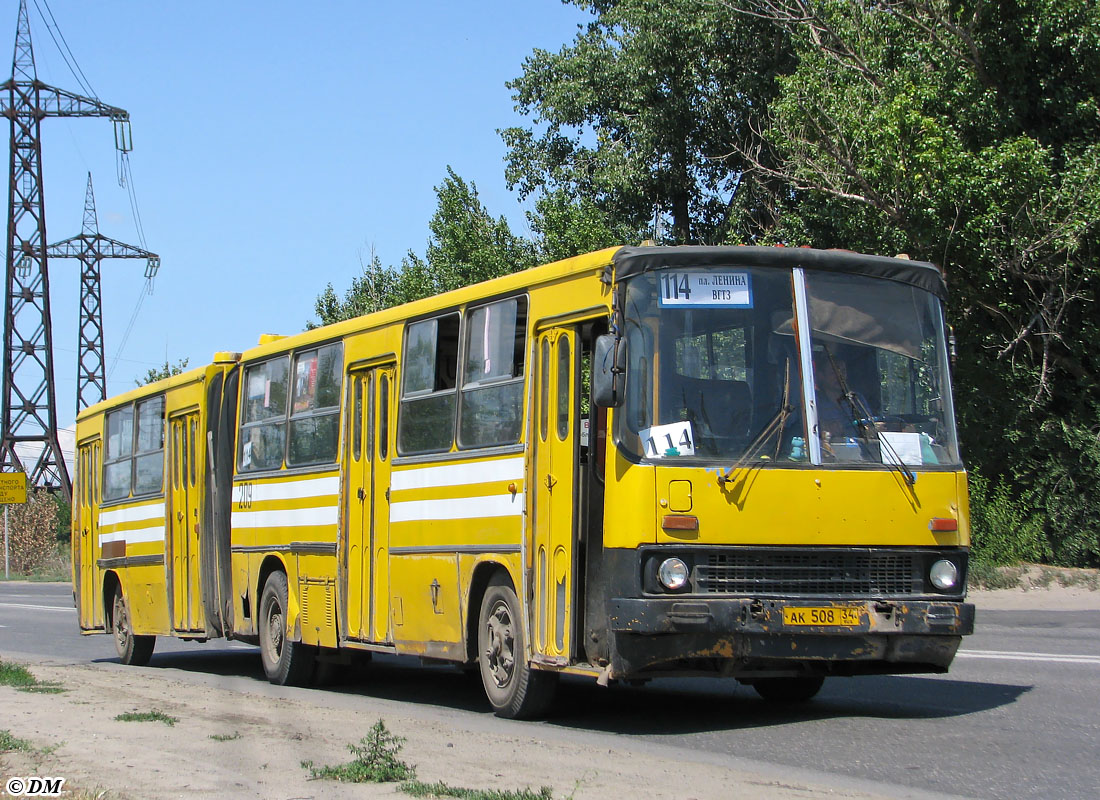 Волгоградская область, Ikarus 280.33 № 209